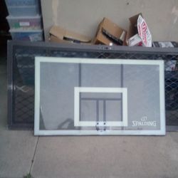 Basketball 54" Acrylic Replacement Backboard Only With No Rim & Stand
