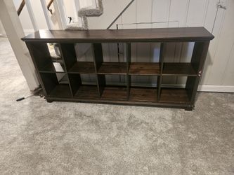 Lovely wood storage shelf, tv shelf