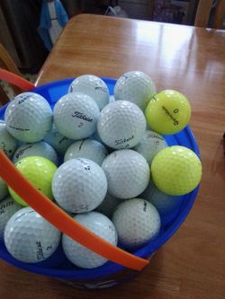 Used golf balls