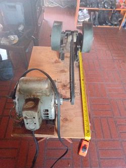 Belt Driven Bench Grinder