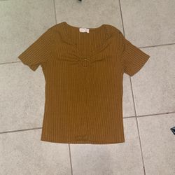 light brown shirt 
