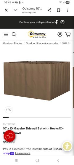 10X10 panel replacement kit in light Grey.