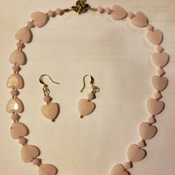 Hart Necklace & Earring Set