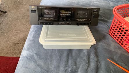 JVC Stereo Cassette Deck Model TD-  works great