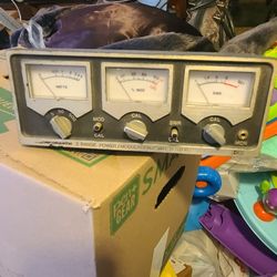 MICRONTA 21-522 (3 RANGE) POWER/MOD/SWR TESTER METER