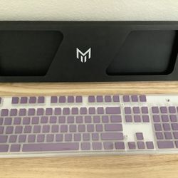 Matrix Keyboards Gaming Keycaps, Missing Keycaps Picker, Purple