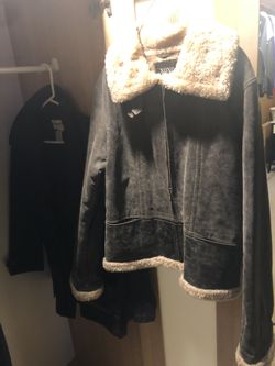 Coat XOXO genuine Leather shell Size L