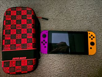 Nintendo switch with Case