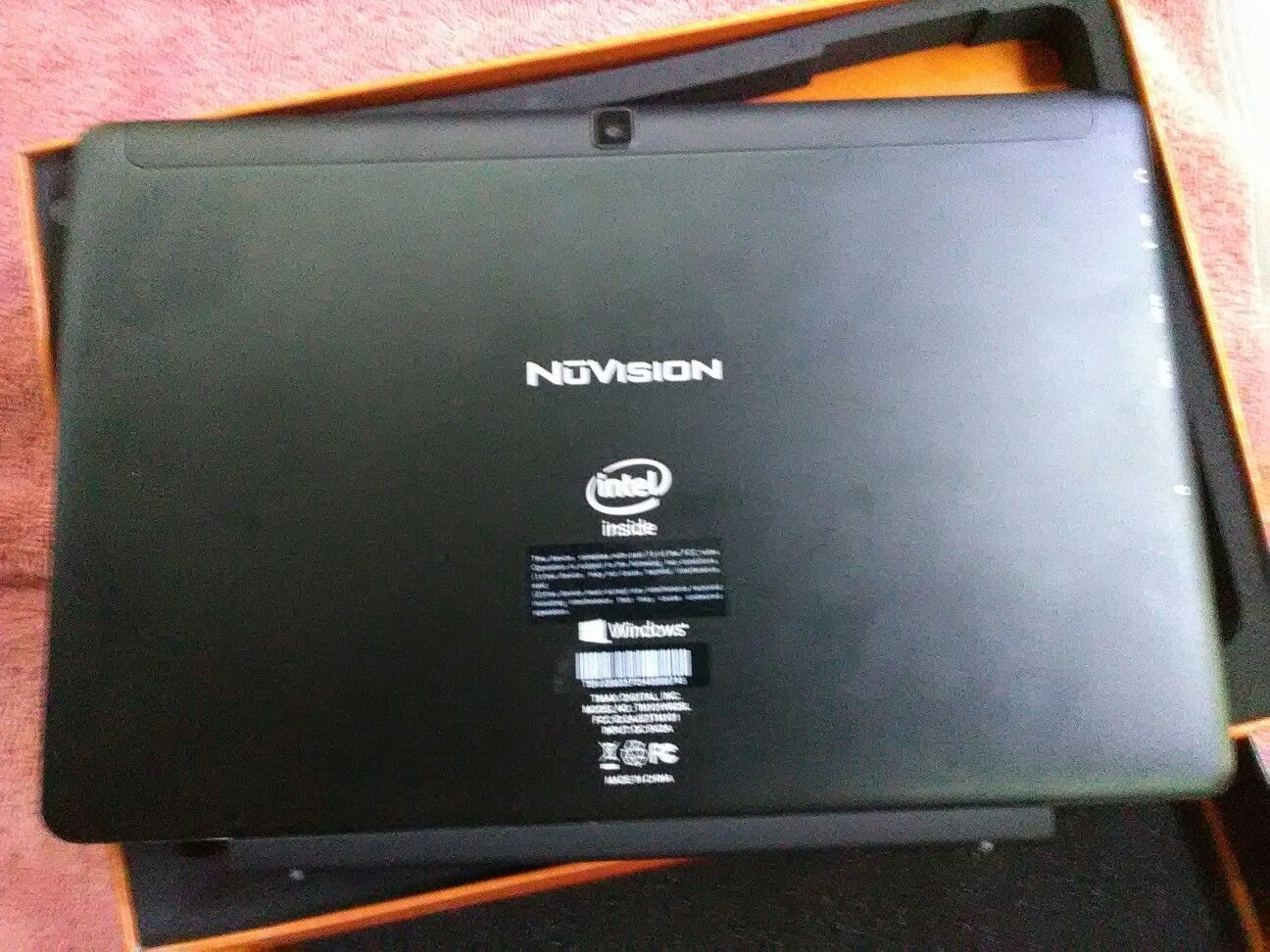 Nuvision duo 10 windows 10 tablet pc computer tm101w625l for sale in