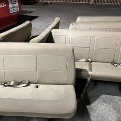 Ford E350 van seats, one set of cloth and one set of leather in great shape