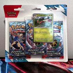 Pokemon TCG Journey Together 3 Pack Blister