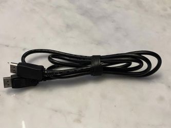 HDMI Cable DisplayPort to DisplayPort 5 ft  E239426-Z, New