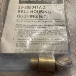 23-805041A 2 Shifter  BUSHING KIT Quicksilver Mercruiser Alpha