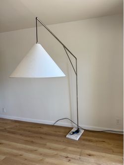 CB2 Conan Arc Marble Floor Lamp  (pick up 90034)