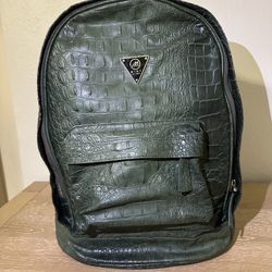 “Mint” Alligator Skin Backpack 