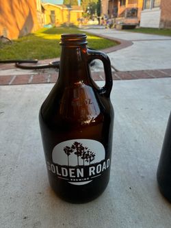 Golden Road 64oz empty collectors Growler