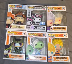 drangonball funko pops