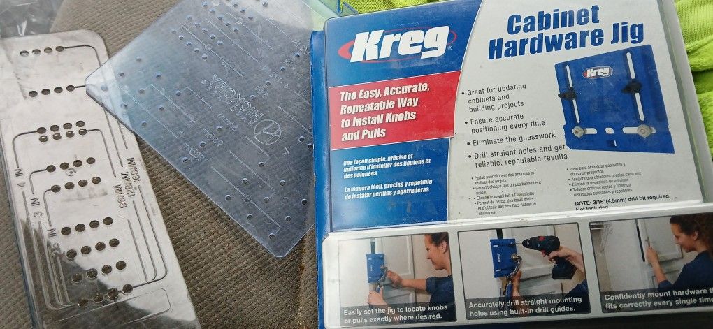 Cabinet Hardware Jig