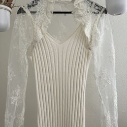 Wedding Jackets Crystal Beaded Lace Bridal Long Sleeve