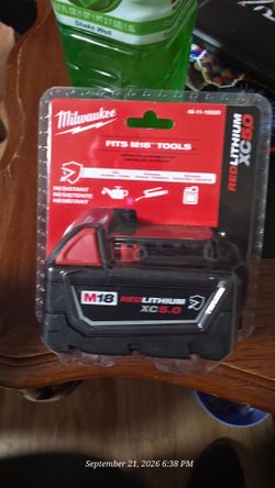 Milwaukee M18 RedLithium XC5.0 Battery