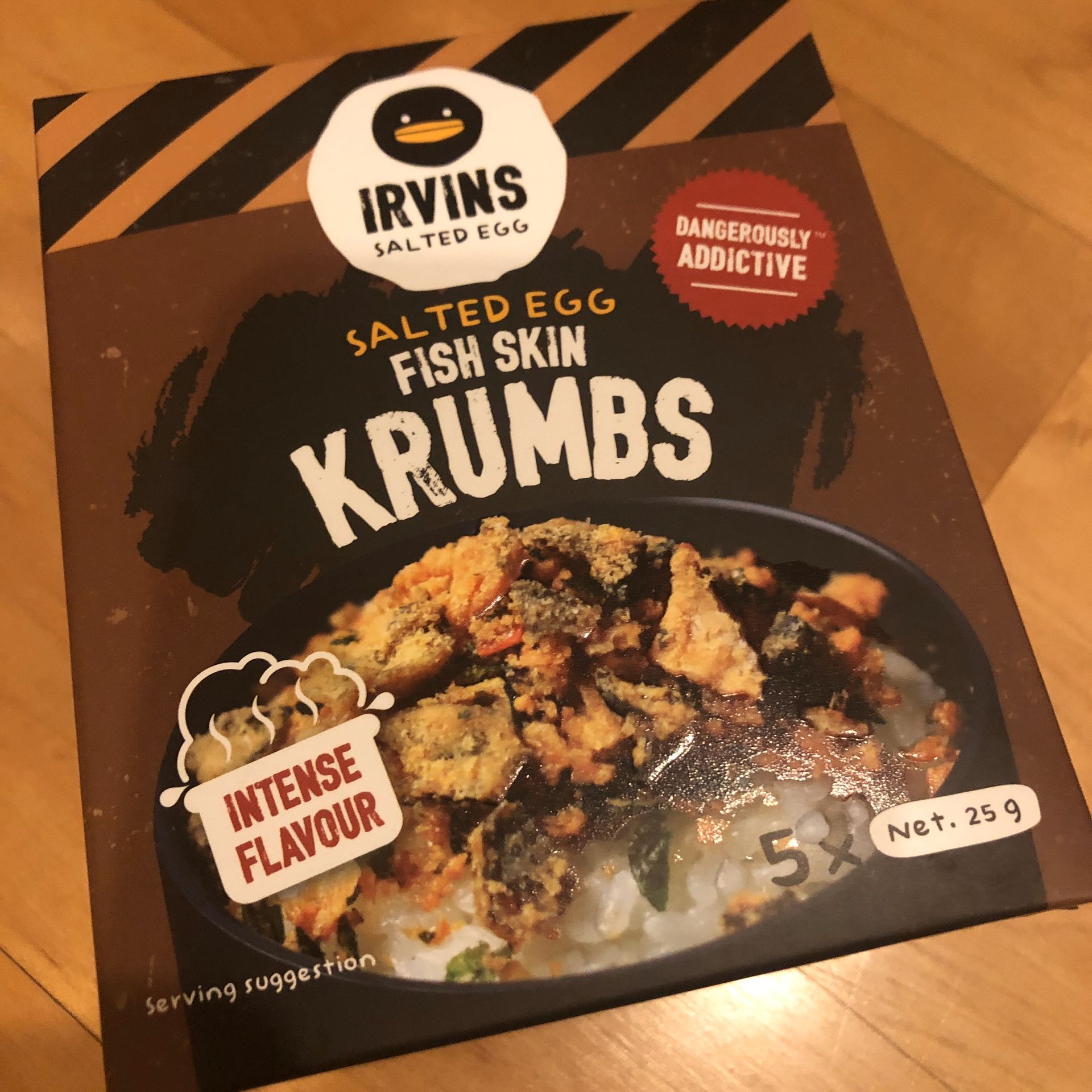 Irvins Salted Egg Fish Skin Krumbs (25g)