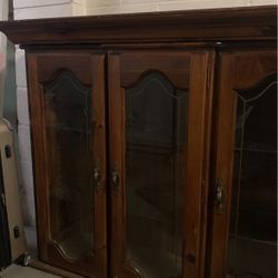 Antique Ornament Cabinet 