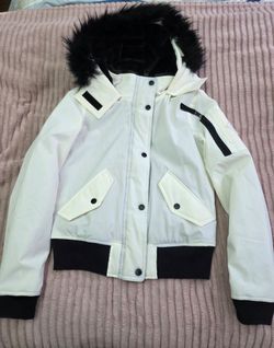White XS Holister Jacket