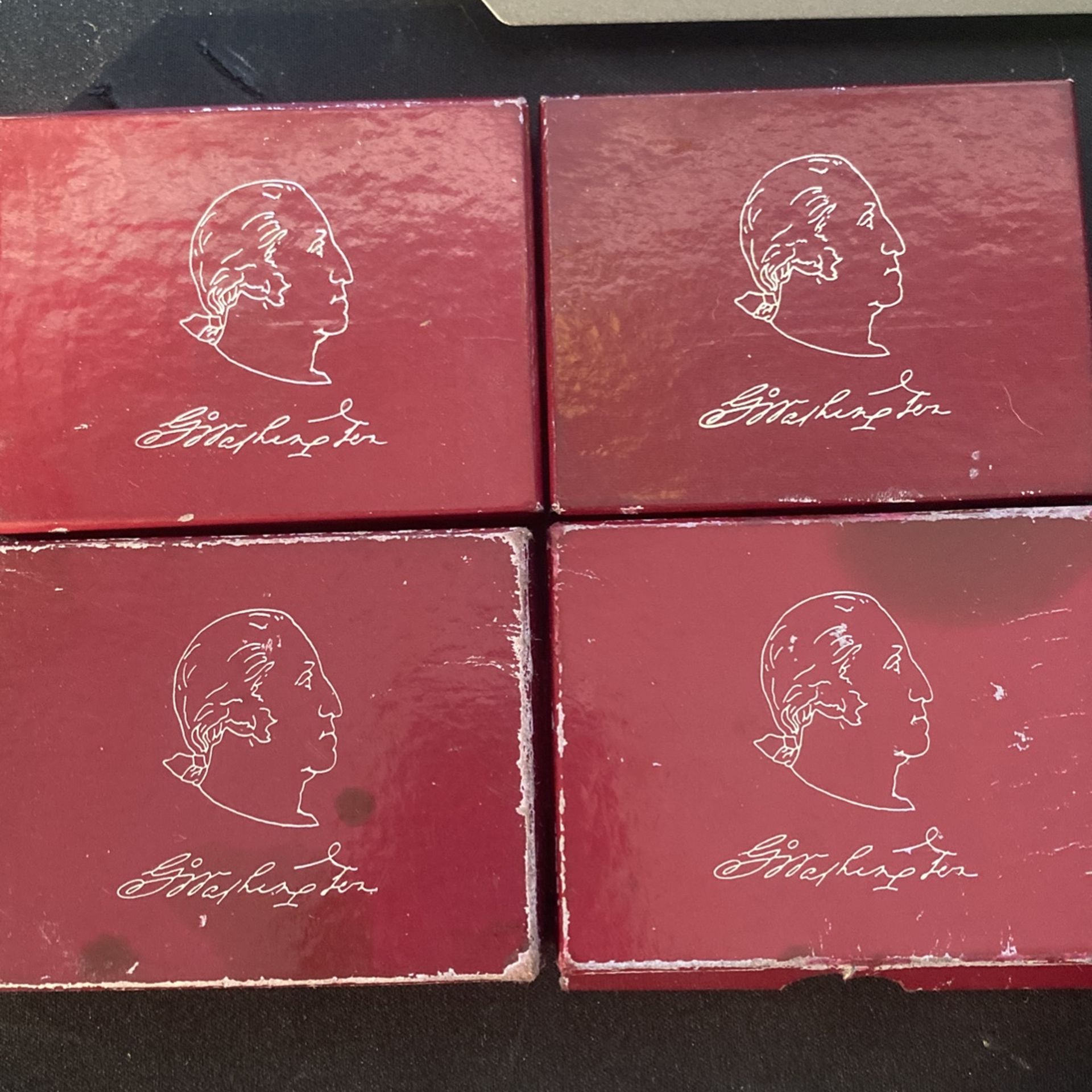 4X 1982 George Washington Commemorative Proof Half Dollars
