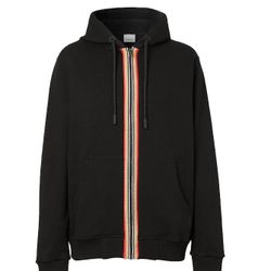 Burberry icon Strip Hooded Sweatshirt 
