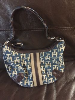 Tommy Hilfiger hobo handbag purse