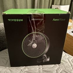 Aero wave 6 inch clip on fan