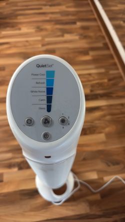 white fan