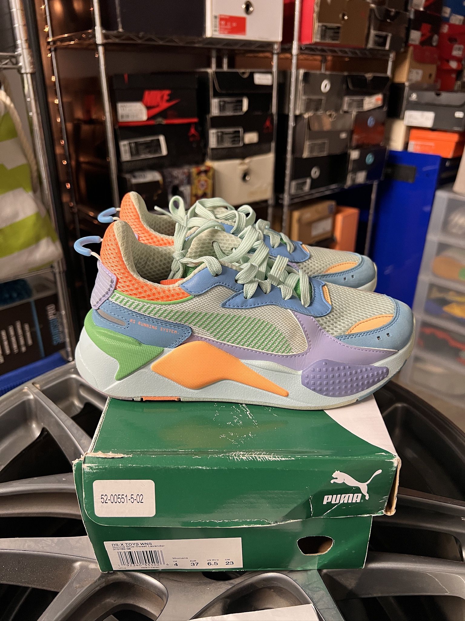 PUMA Wmns RS-X Toys 'Bonnie Blue' / Size 6.5Y / $50