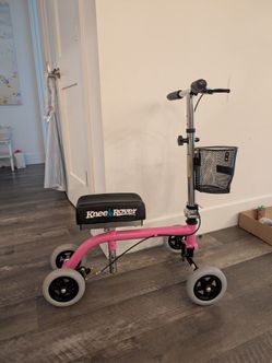 Knee scooter, knee rover