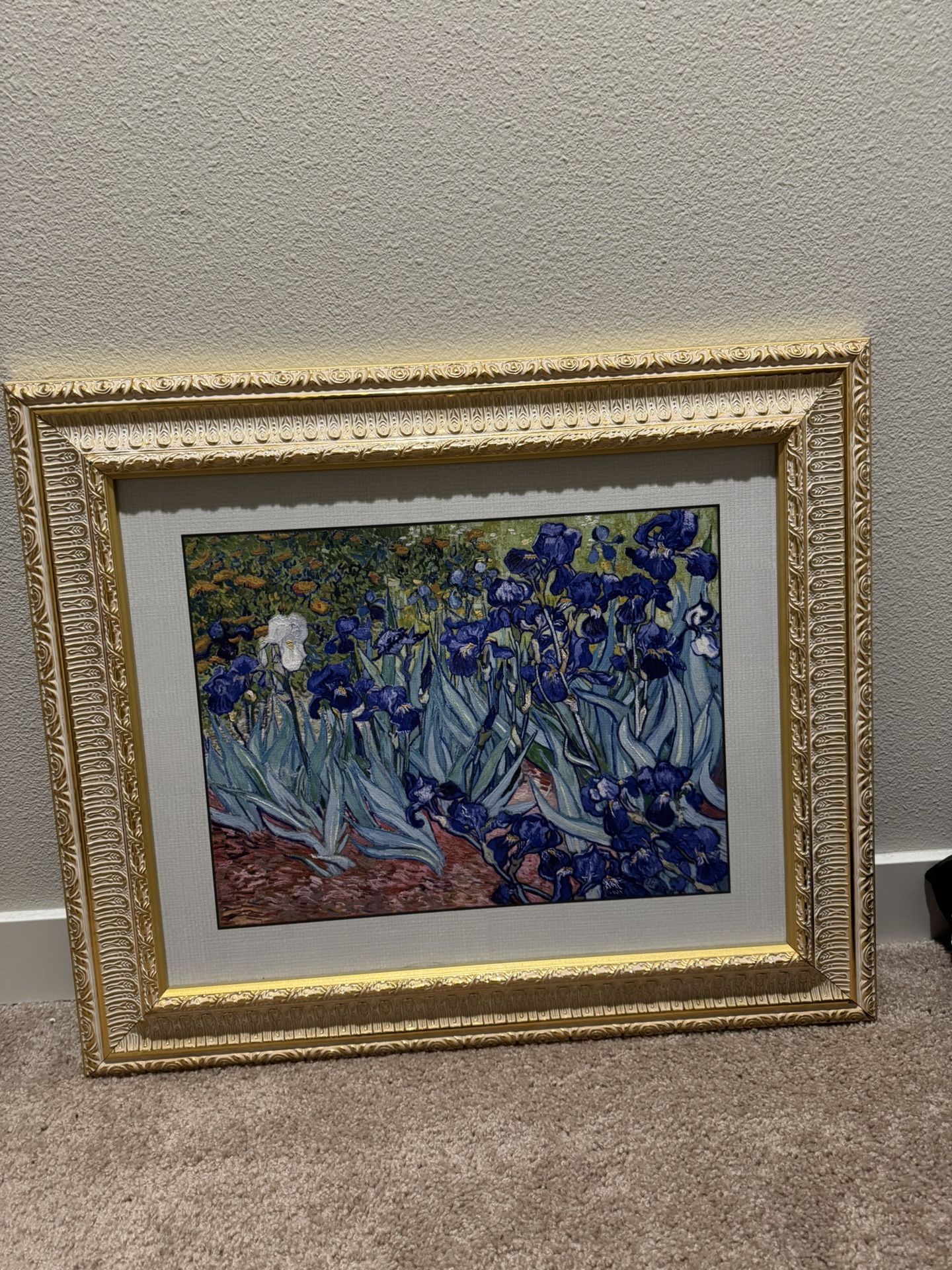 Vincent Van Gogh Irises Painting