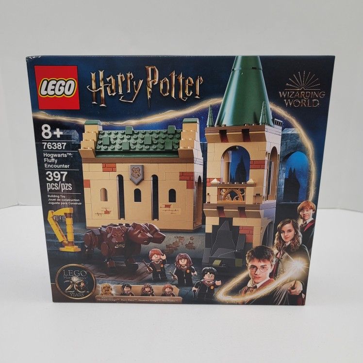 Lego Harry Potter 76387 Hogwarts Fluffy Encounter Building Set Retired New!