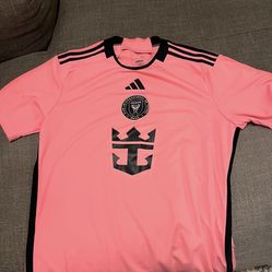 Inter Miami MLS Soccer Team Shirt (Adidas Brand) Men’s Large 