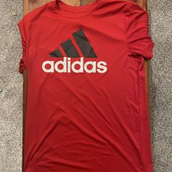 Adidas Red Performance T-Shirt (Size Large)