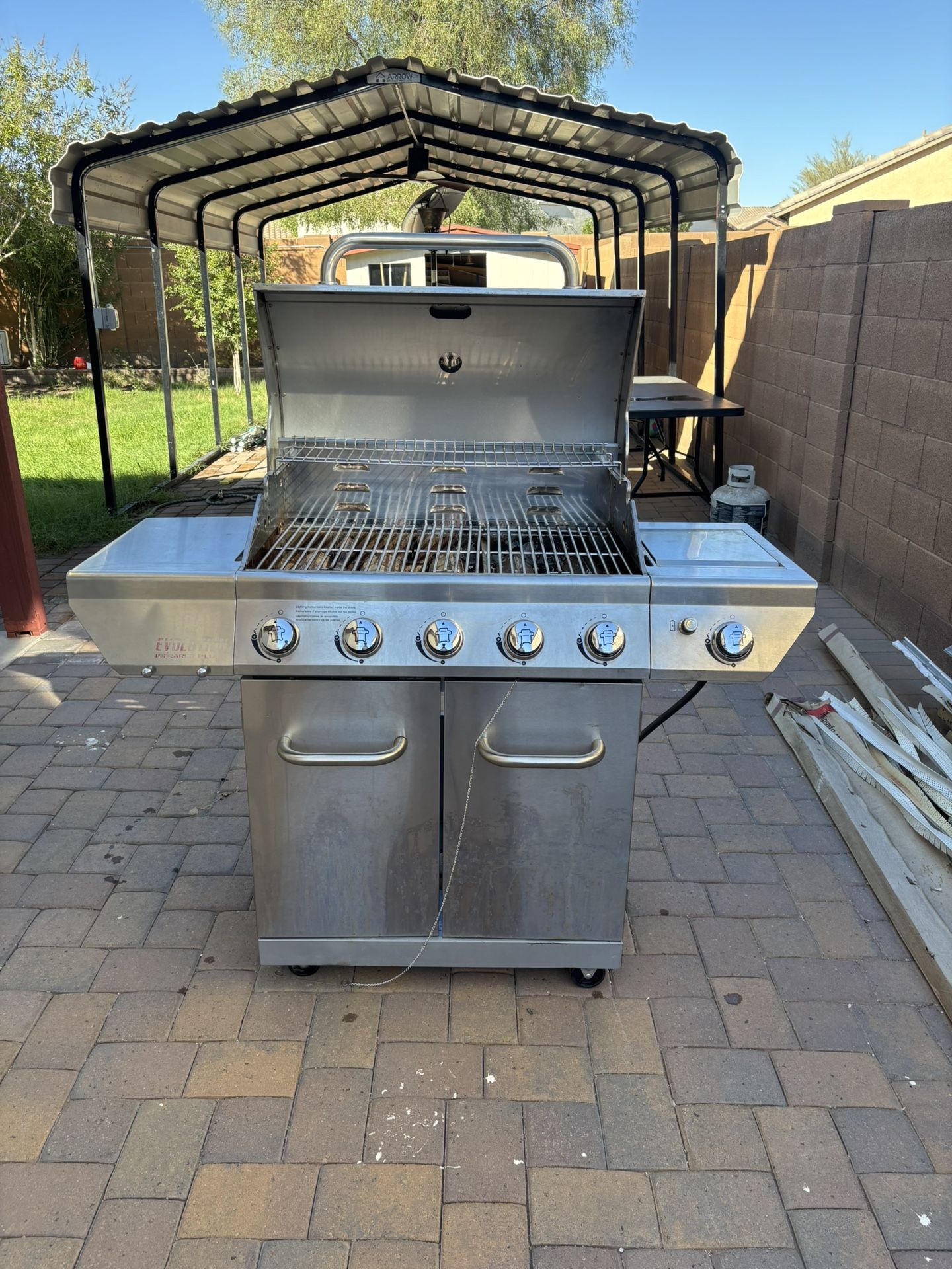 🔥 Nexgrill 5-Burner Stainless Steel BBQ Grill – $250 OBO 🔥