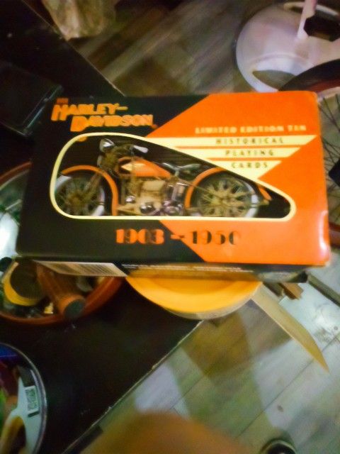 Harley Davidson Playing Cards