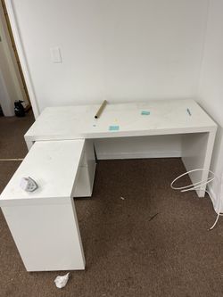 IKEA Desk With Pullout Panel