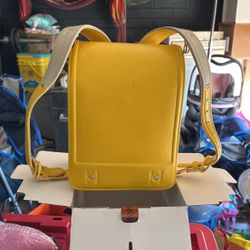 Randoseru Tsuchiya Japanese Kid's School Bag Backpack Leather Light Brown Japan