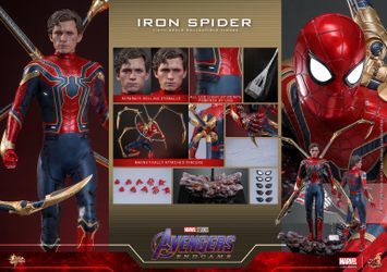 Hot Toys Marvel Endgame Iron spider Peter Parker Star Wars Dc Disney 1/6 Scale