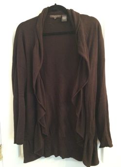 Dark brown cardigan XL