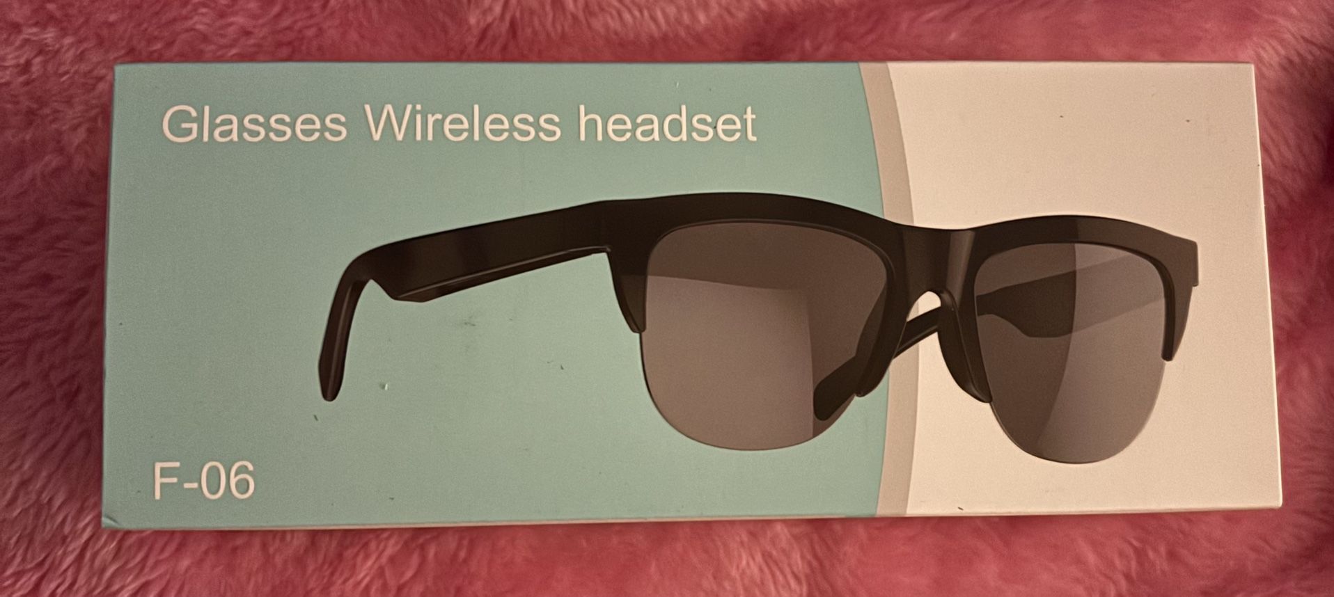 Wireless Bluetooth audio sunglasses.