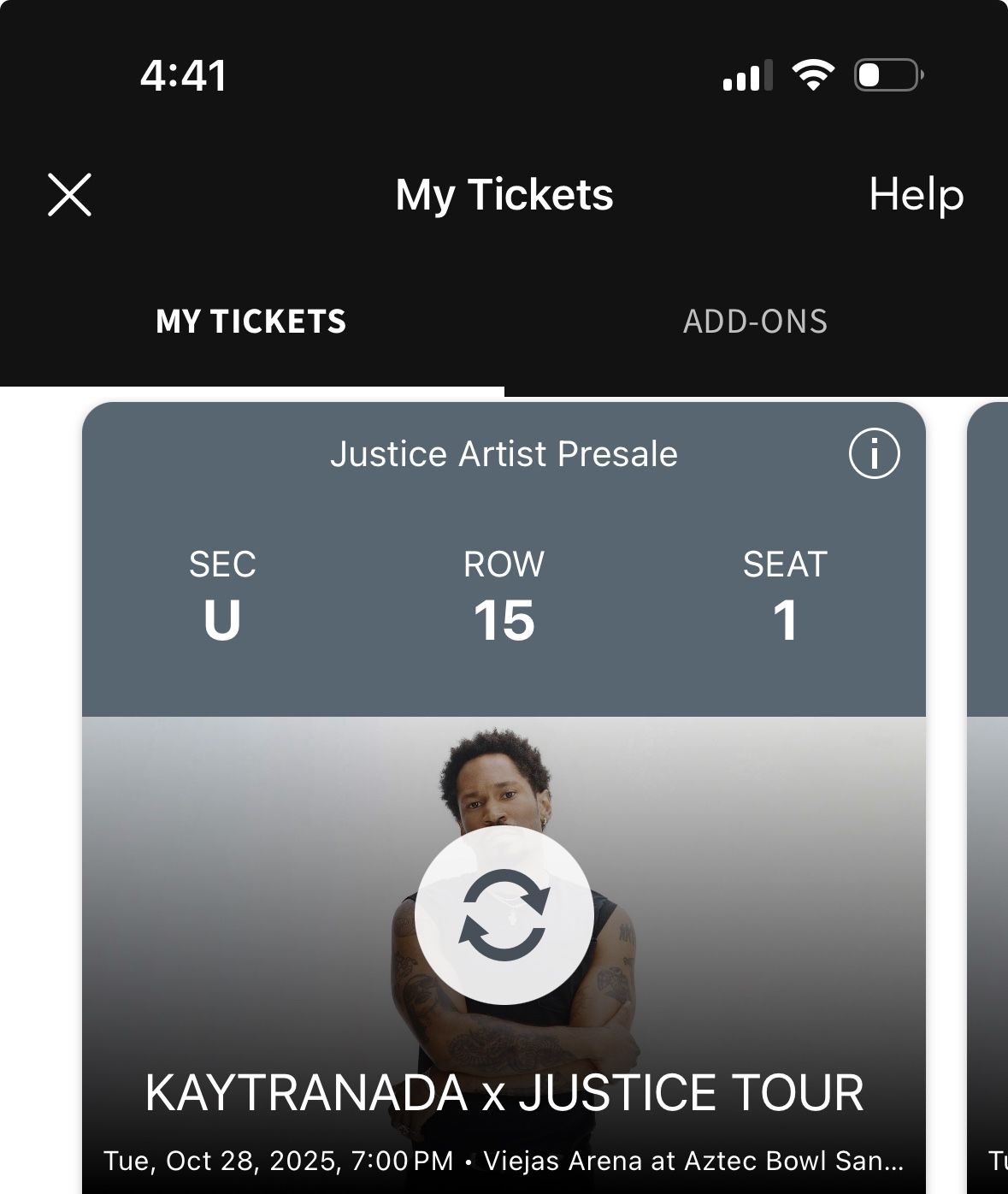 Justice & Kaytranada Tickets