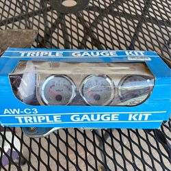 Triple gauge set