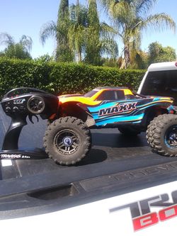 Rc traxxas maxx