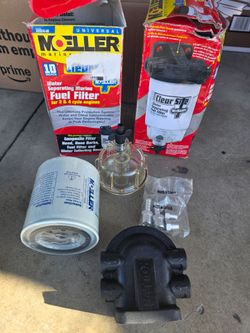 New Moeller water separating fuel filter