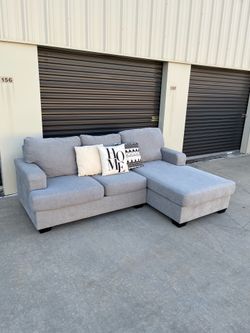 Gray Sectional Couch. Delivery Available!